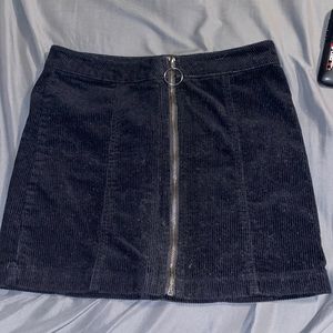 Medium Forever21 Black Corduroy mini skirt